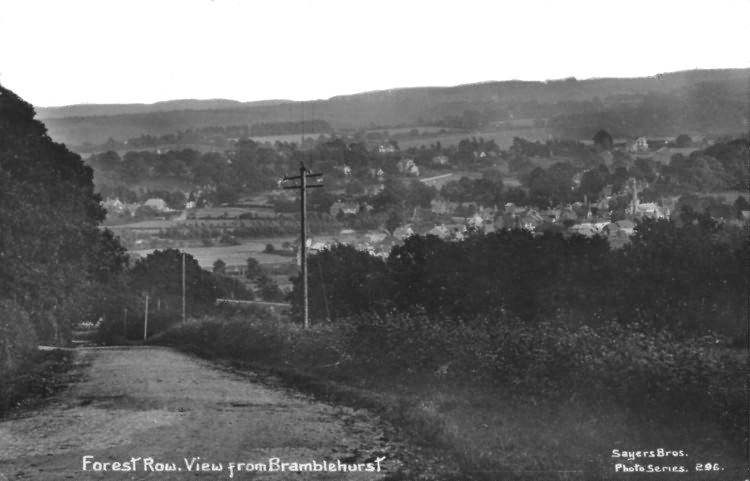 View from Bramblehurst - 1915