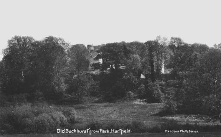 Old Buckhurst from Park - 1920