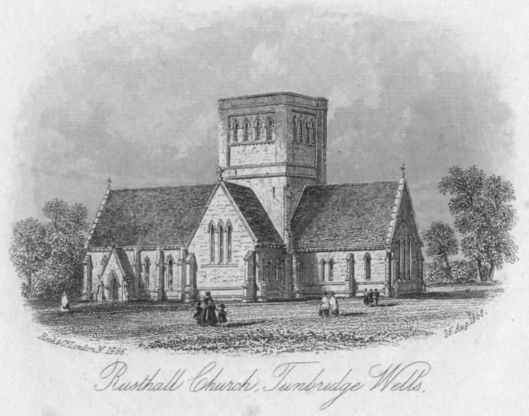 Rusthall Church - 25th Aug 1860