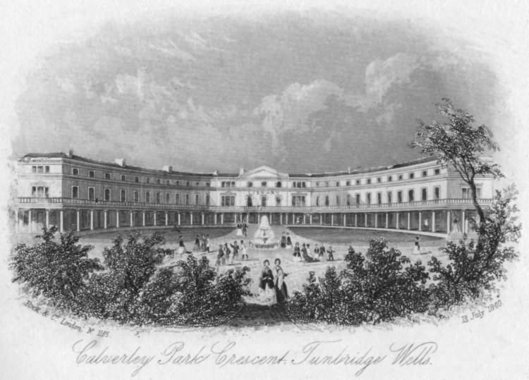 Calverley Park Crescent - 18th July 1860