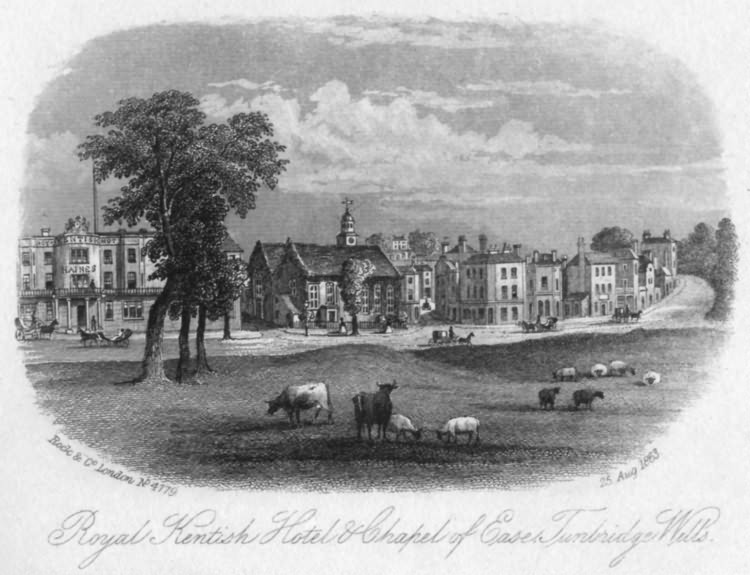 Royal Kentish Hotel & Chapel of Ease - 25th Aug 1863