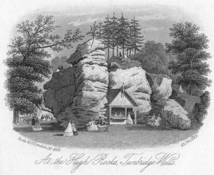 At the High Rocks - 23rd Nov 1863