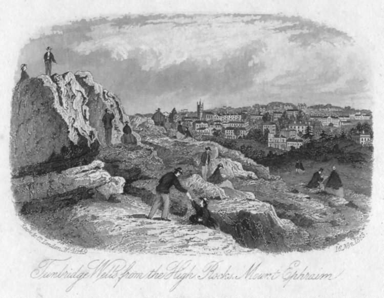 View from High Rocks - 16th Nov 1863