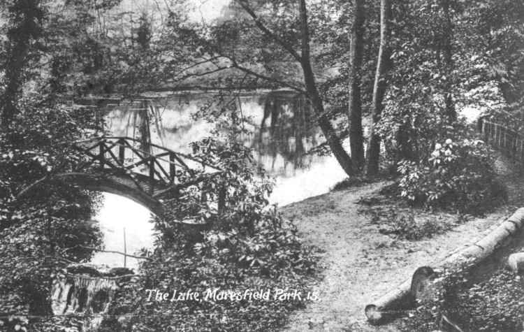 The Lake, Maresfield Park - 1919