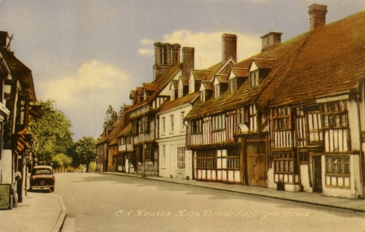 Old Houses, High Street - 1962