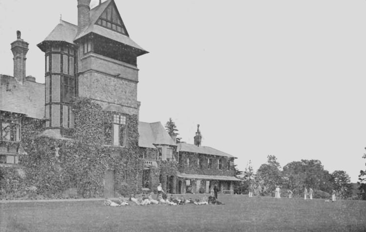 The Upper Lawn, Beechmont Preparatory School - 1918