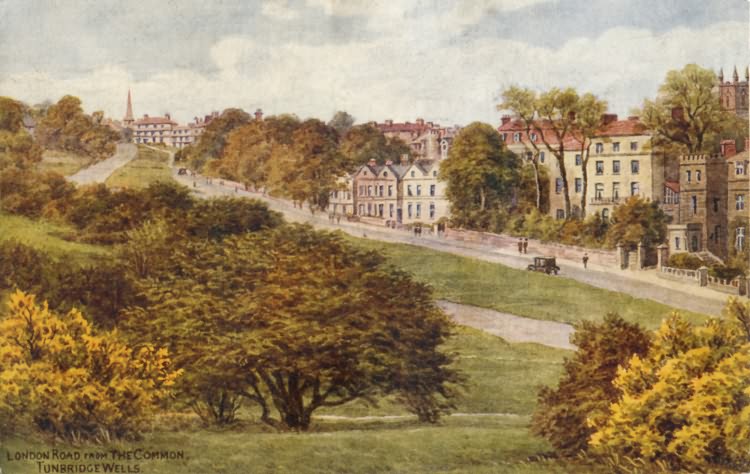 London Road from The Common - 1915