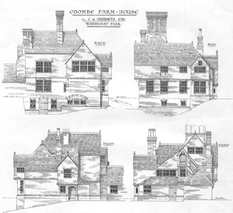Coombe Farm House - 1873