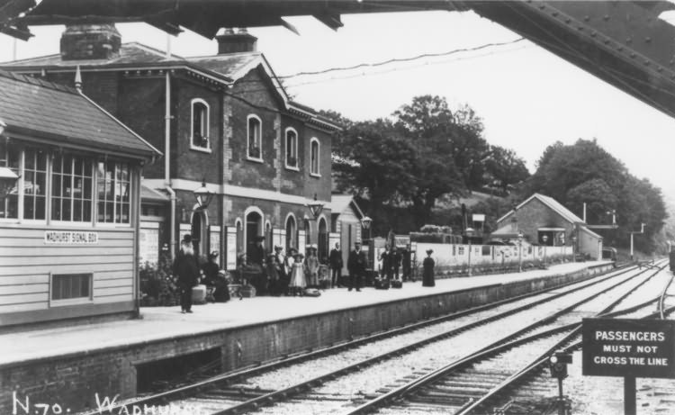 Wadhurst Station - c 1920