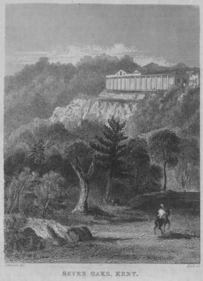 Seven Oaks - c 1840