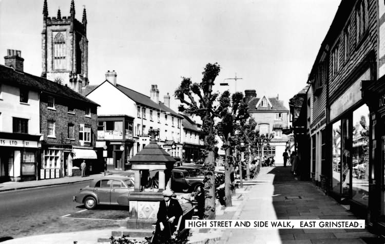 High Street and Side Walk - 1960