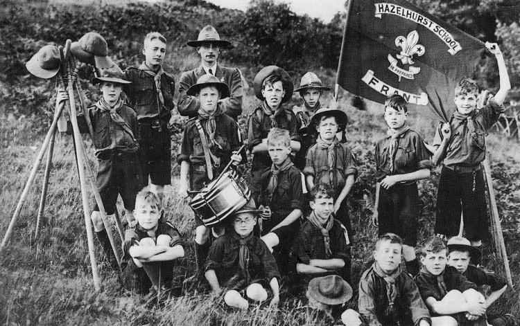 Scouts, Hazelhurst School - 1910