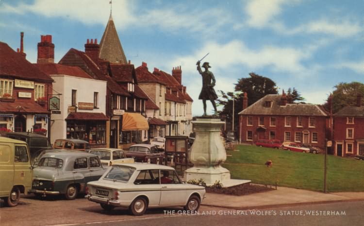 The Green and General Wolfes Statue - 1960