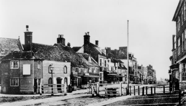 Town Toll Gate - c 1870