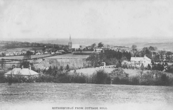 Rotherfield from Cottage Hill - 1905