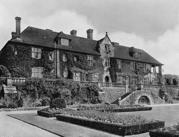 The West Front, Rotherfield Hall - 1909