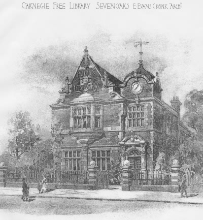 Carnegie Free Library - 25th Aug 1905