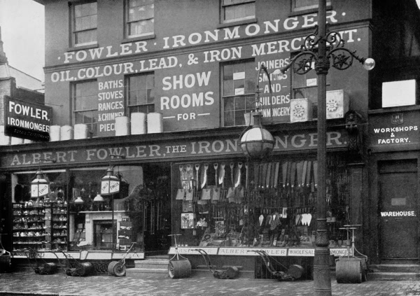 Albert Fowler, Ironmongers, Grosvenor Road - 1896