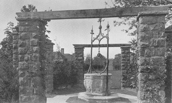 An Italian Well-head, Hever Castle - 1907