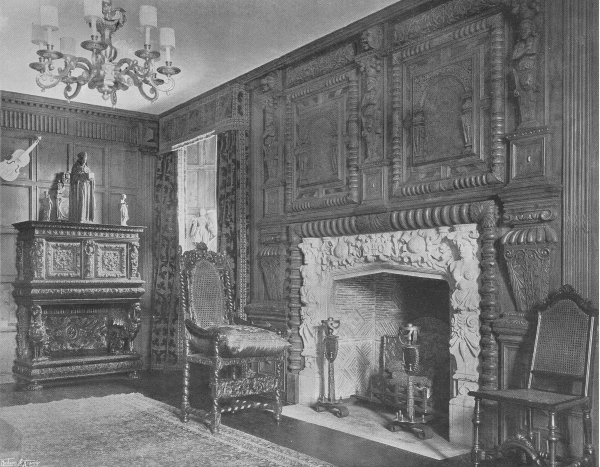 Old Jacobean Work, Hever Castle - 1907
