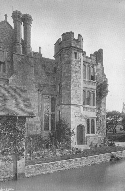 The North-West Corner, Hever Castle - 1907
