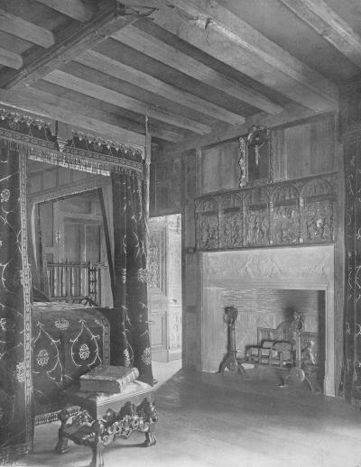 Viscount Rochfords Chamber, Hever Castle - 1907