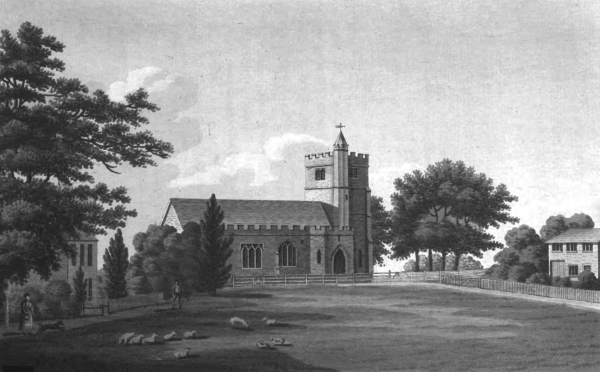 Benenden Church and Parsonage - 1814