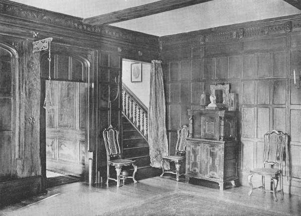 The Hall, Wilsley House - 1920