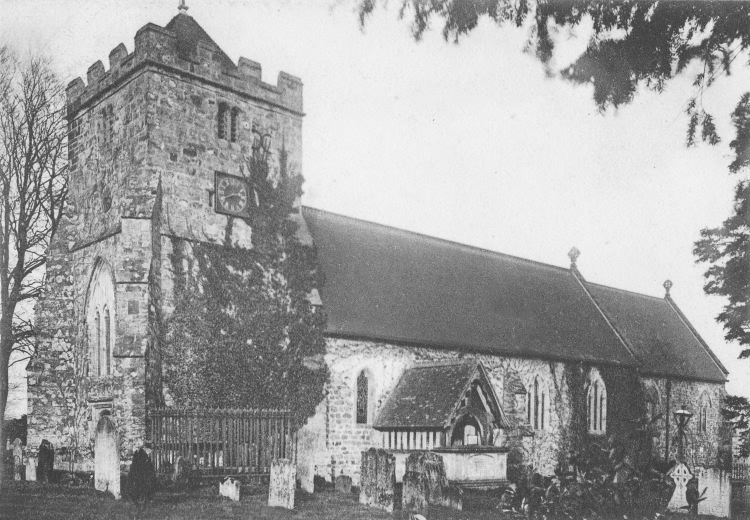 Newick Church - c 1905