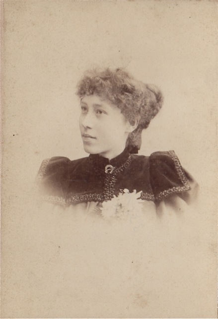 Dora Simpson at F.W. Wood Studios, Edgware, London - 1895 to 1902