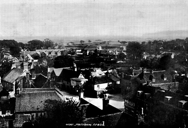 The Market Square, from the Church Tower - 1901