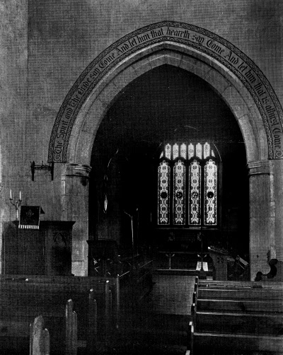 The Chancel, Hailsham Church - 1901