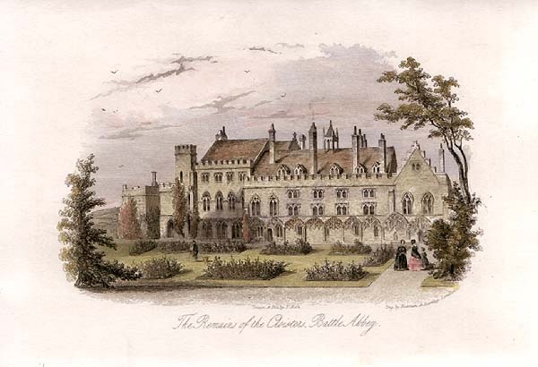 The Remains of the Cloisters - 1850
