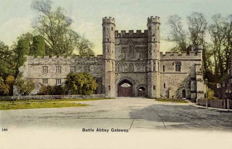 Battle Abbey Gateway - c 1920