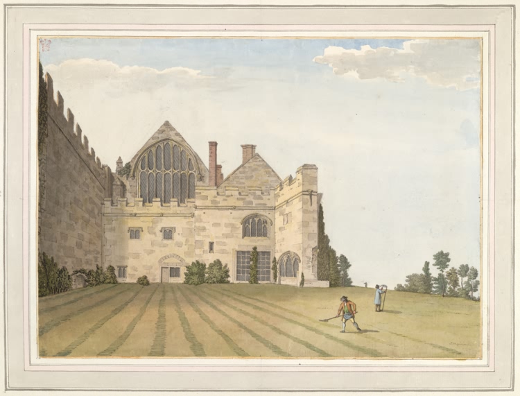 Battle Abbey, South Front - 1773