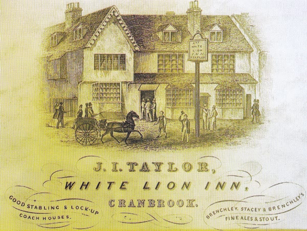 White Lion Inn - c 1850