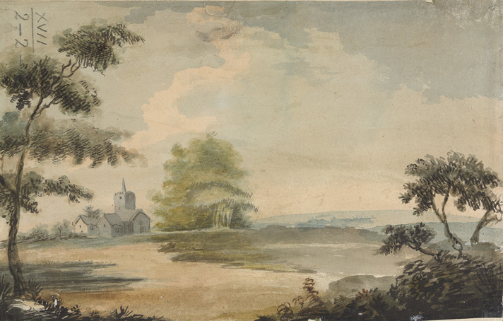 View near Maidstone - 1808