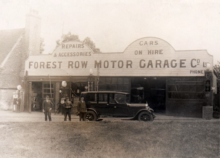 Forest Row Garage - c 1940