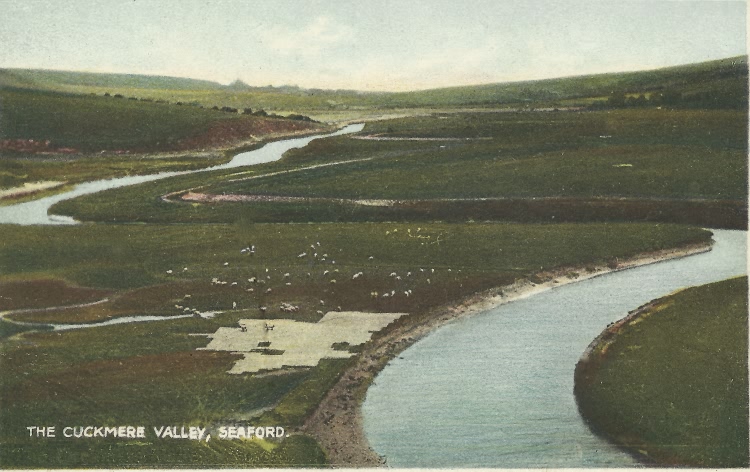 The Cuckmere Valley, Seaford - c 1935