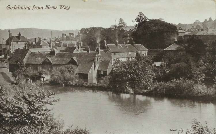 Godalming from New Way - c 1912