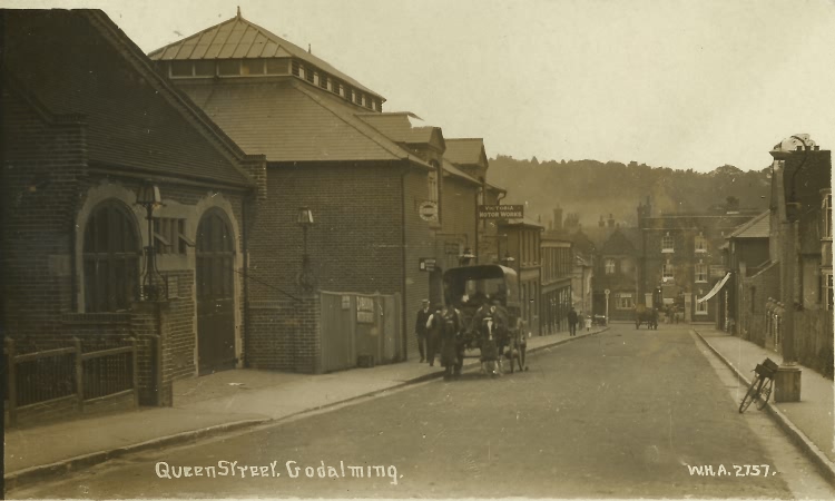 Queen Street, Godalming - c 1912