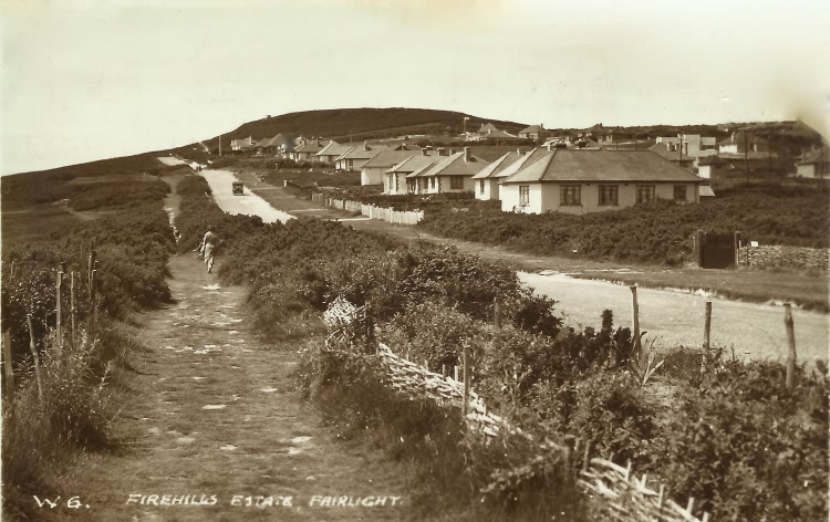 Firehills Estate, Fairlight, Hastings - c 1938