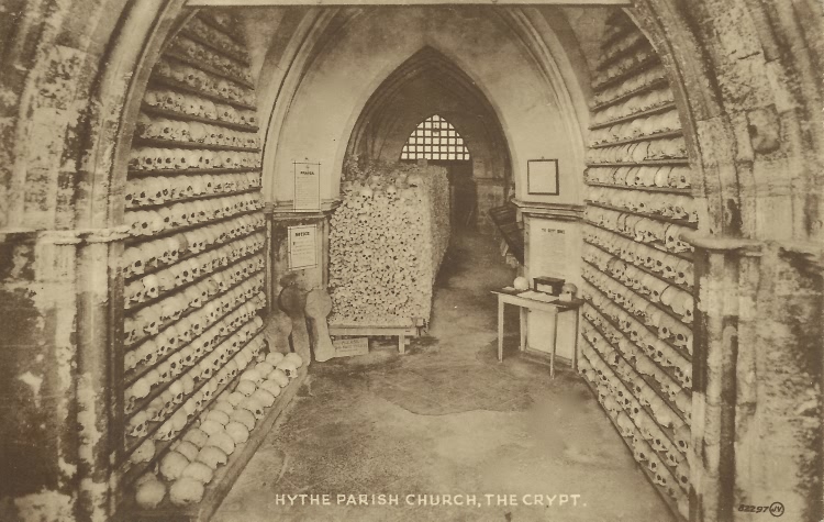 The Crypt, Hythe Parish Church - c 1930