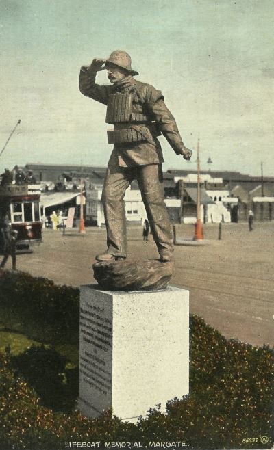 Lifeboat Memorial, Margate - 1947