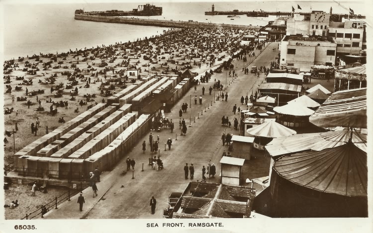 Sea Front, Ramsgate - c 1947