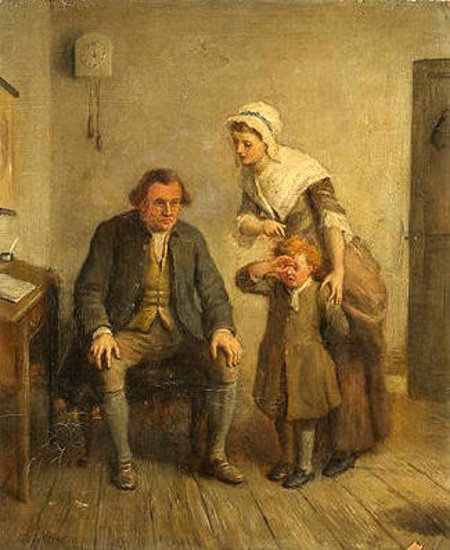 The Naughty Pupil - 1847