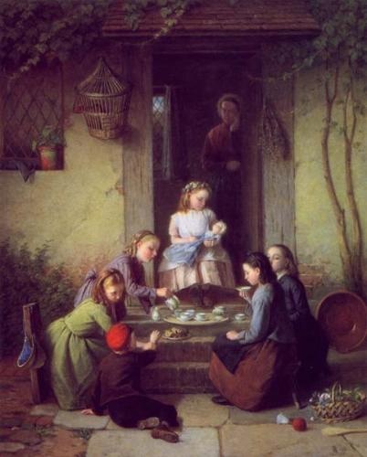 A Birthday Tea Party - 1876