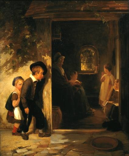 Late at School - 1834