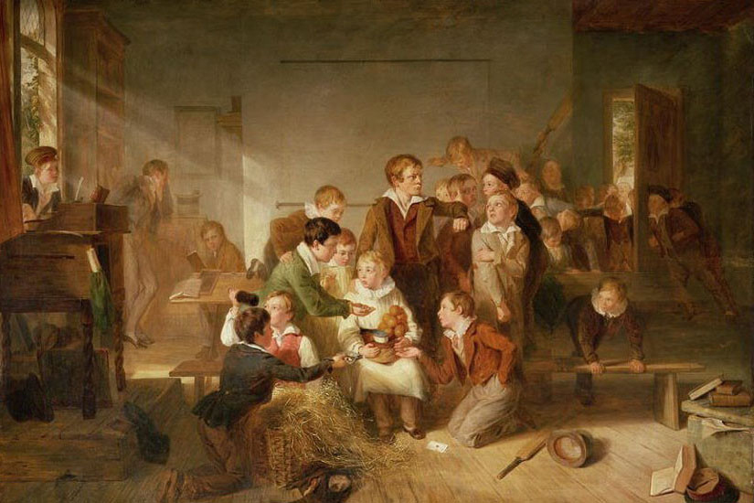 The Boy With Many Friends - 1842