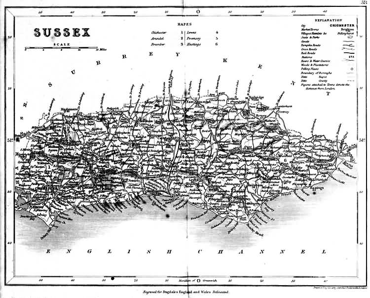 Sussex by Joshua Archer, Pentonville, London - 1840